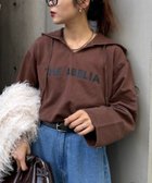 【チャオパニックティピー/CIAOPANIC TYPY】のダメージ裏毛ロゴフーディー 人気、トレンドファッション・服の通販 founy(ファニー) ファッション Fashion レディースファッション Fashion for Women アクセサリー Fashion Accessories インナー Innerwear ヴィンテージ Vintage Style シンプル Simple, Minimal スウェット / スエット Sweatshirt, Sweatwear スキッパー Skipper, Open Collar スラックス Slacks, Dress Pants スリット Slit, Slit Detail ダメージ Distressed, Destroyed トレンド Trend, Trending Now フロント Front, Front Design プリント Print, Printed Pattern ボトム Bottoms, Lower Wear ワイド Wide, Wide Fit おすすめ Recommended / Our Picks thumbnail ブラウン|ID: prp329100004832334 ipo3291000000035187029