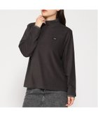 【クロコダイル/CROCODILE】の天竺 ハイネック デザインカットソー 人気、トレンドファッション・服の通販 founy(ファニー) ファッション Fashion レディースファッション Fashion for Women トップス・カットソー Cut & Sew Tops カットソー・ベーシックTシャツ Cut-and-Sewn Tops / Stretch Tees & Basics ストレッチ Stretch, Stretchy Fabric ハイネック High Neck, Mock Neck フロント Front, Front Design ベーシック Basic, Essential thumbnail ブラック|ID: prp329100004832335 ipo3291000000035187040