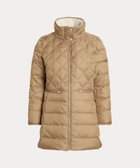 【ラルフローレン/RALPH LAUREN】のフェイクシアリングトリム キルテッド ダウン コート 人気、トレンドファッション・服の通販 founy(ファニー) ファッション Fashion レディースファッション Fashion for Women アウター Coat / Outerwear Collection コート・ロングコート・ピーコート Long Coats, Peacoats & More ダウンジャケット・軽量ダウン Warm & Lightweight Down Jackets キルティング Quilted, Quilting ストレート Straight, Straight Cut ダイヤモンド Diamond, Brilliant Cut ダウン Down, Puffer パターン Pattern, Design Print フィット Fit, Slim Fit フェイクムートン Faux Shearling, Faux Mouton フロント Front, Front Design 長袖 Long Sleeve, Full Sleeve thumbnail 260ブラウン|ID: prp329100004832341 ipo3291000000035187115