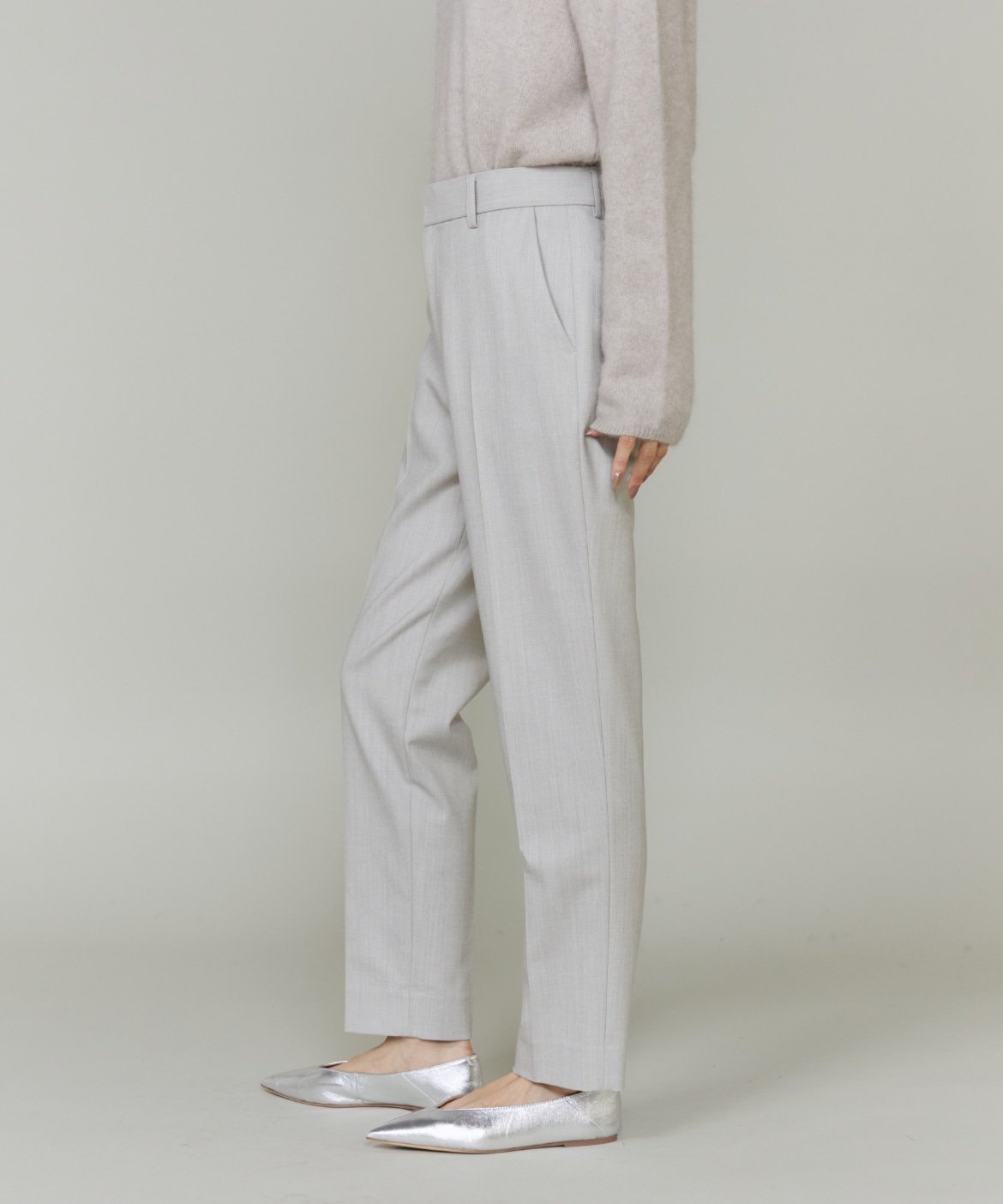 【イネド/INED】のテーパードパンツ インテリア・キッズ・メンズ・レディースファッション・服の通販 founy(ファニー) ファッション Fashion レディースファッション Fashion for Women パンツ Pants & Trousers ストレッチ Stretch, Stretchy Fabric スマート Smart, Elegant ベーシック Basic, Essential ポケット Pocket, Pocket Detail ベージュ|ID: prp329100004832349 ipo3291000000035187241