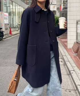 【フレディ&グロスター/FREDY&GLOSTER】の【追加生産決定!】Super100ステンカラーミドルコート 人気、トレンドファッション・服の通販 founy(ファニー) ファッション Fashion レディースファッション Fashion for Women アウター Coat / Outerwear Collection コート・ロングコート・ピーコート Long Coats, Peacoats & More シンプル Simple, Minimal スタンド Stand Collar, Upright Stand 定番 Standard, Basic Item バランス Balance, Style Balance プリーツ Pleats, Pleated ミドル Middle Length, Mid Height A/W・秋冬 Autumn/Winter おすすめ Recommended / Our Picks エレガント 上品 Elegant ビジネス 仕事 通勤 Business / Work / Commuting 2025年 2025 2025-2026秋冬・A/W Autumn/Winter 2025–26 AW25–26 |ID:prp329100004832353