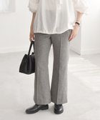 【シップス フォー ウィメン/SHIPS】のquaranciel 洗濯機可能 ポリエステル サージ セミ フレア パンツ 人気、トレンドファッション・服の通販 founy(ファニー) ファッション Fashion レディースファッション Fashion for Women パンツ Pants & Trousers 洗える Machine Washable 軽量 Lightweight, Ultra Light ショート Short, Short Length ジャケット Jacket, Outerwear スリット Slit, Slit Detail センター Center, Center Line フレア Flare, Flared おすすめ Recommended / Our Picks 2024年 2024 2024-2025秋冬・A/W Autumn/Winter 2024–25 AW24–25 thumbnail グレー|ID: prp329100004832365 ipo3291000000035187369