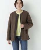 【ヒューマンウーマン/HUMAN WOMAN】のスライバージップジャケット 人気、トレンドファッション・服の通販 founy(ファニー) ファッション Fashion レディースファッション Fashion for Women アウター Coat / Outerwear Collection レディースジャケット・軽アウター Jackets おすすめ Recommended / Our Picks イタリア Italy スタンダード Standard, Basic バランス Balance, Style Balance ブルゾン Blouson, Bomber Jacket ボトム Bottoms, Lower Wear ポケット Pocket, Pocket Detail 人気 Popular, Best Seller thumbnail ブラウン|ID: prp329100004832367 ipo3291000000035187381