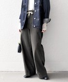 【シップス フォー ウィメン/SHIPS】のSHIPS any 洗濯機可能 ドロスト イージー ワイド ストレート ベイカー パンツ 人気、トレンドファッション・服の通販 founy(ファニー) ファッション Fashion レディースファッション Fashion for Women パンツ Pants & Trousers 洗える Machine Washable ストレート Straight, Straight Cut トレンド Trend, Trending Now ドローコード Drawcord, Drawstring Cord 定番 Standard, Basic Item フロント Front, Front Design ワイド Wide, Wide Fit おすすめ Recommended / Our Picks 2025年 2025 2025-2026秋冬・A/W Autumn/Winter 2025–26 AW25–26 thumbnail チャコールグレー|ID: prp329100004832369 ipo3291000000035187425