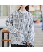 【スタディオ クリップ/studio CLIP】のドルマンツイードジャケット《オケージョン2026SS》 人気、トレンドファッション・服の通販 founy(ファニー) ファッション Fashion レディースファッション Fashion for Women アウター Coat / Outerwear Collection レディースジャケット・軽アウター Jackets 2026年 2026 おすすめ Recommended / Our Picks アンティーク Antique-Inspired オケージョン Occasion Wear カットソー Cut and Sewn Top クラシカル Classical, Vintage-Inspired ジャケット Jacket, Outerwear セレモニー Ceremony ツイード Twill, Twill Weave デニム Denim, Jeans Material トレンド Trend, Trending Now フォーマル Formal, Dressy フリンジ Fringe, Tassel フロント Front, Front Design 入学式 Entrance Ceremony 卒業式 Graduation Ceremony 結婚式 Wedding thumbnail MIX01|ID: prp329100004832379 ipo3291000000035187547