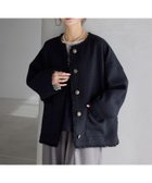 【スタディオ クリップ/studio CLIP】のドルマンツイードジャケット《オケージョン2026SS》 人気、トレンドファッション・服の通販 founy(ファニー) ファッション Fashion レディースファッション Fashion for Women アウター Coat / Outerwear Collection レディースジャケット・軽アウター Jackets 2026年 2026 おすすめ Recommended / Our Picks アンティーク Antique-Inspired オケージョン Occasion Wear カットソー Cut and Sewn Top クラシカル Classical, Vintage-Inspired ジャケット Jacket, Outerwear セレモニー Ceremony ツイード Twill, Twill Weave デニム Denim, Jeans Material トレンド Trend, Trending Now フォーマル Formal, Dressy フリンジ Fringe, Tassel フロント Front, Front Design 入学式 Entrance Ceremony 卒業式 Graduation Ceremony 結婚式 Wedding thumbnail ネイビー88|ID: prp329100004832379 ipo3291000000035187550