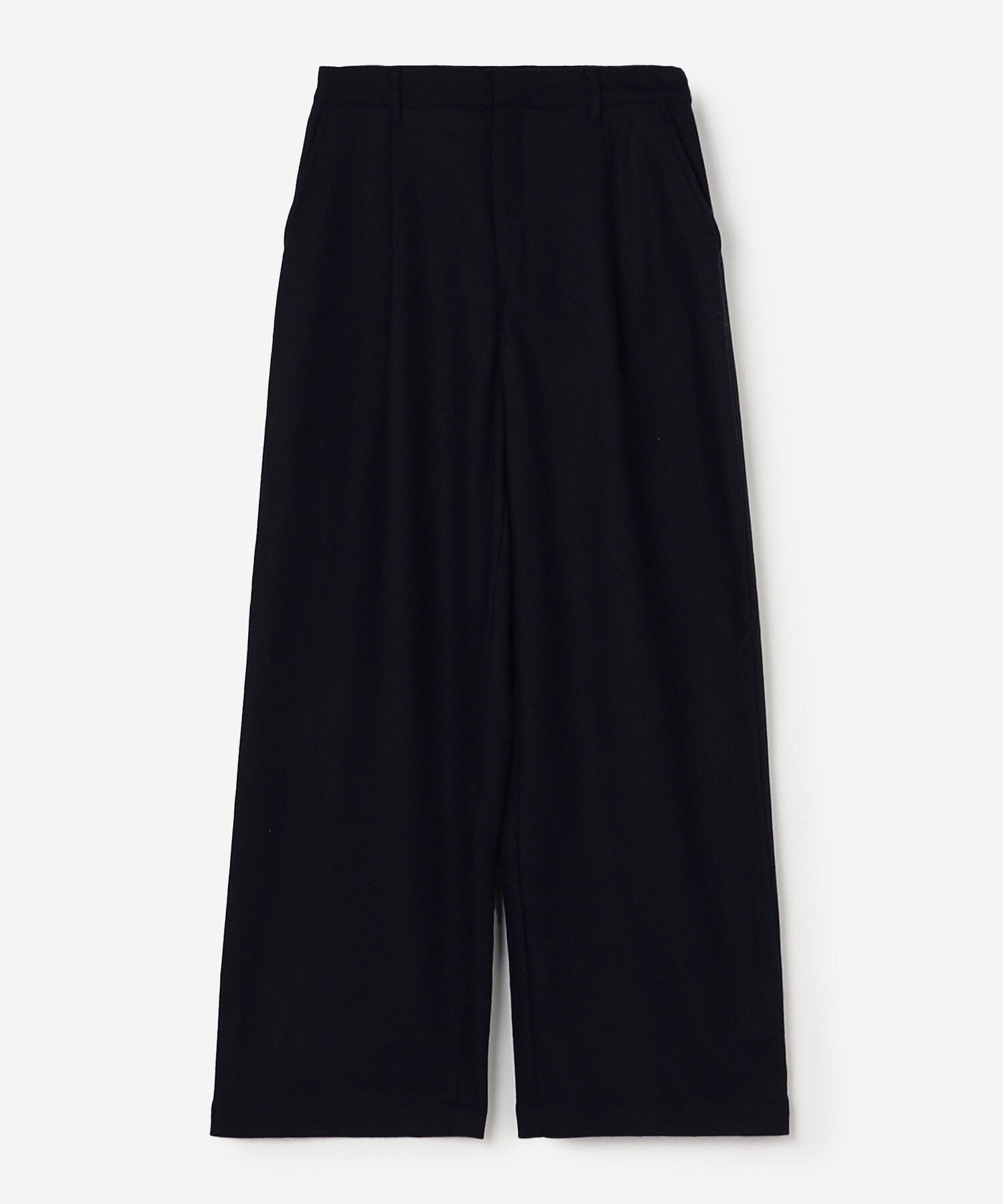 【ビショップ/Bshop】のウールツイル ストレートワイドパンツ WOMEN インテリア・キッズ・メンズ・レディースファッション・服の通販 founy(ファニー) 　ファッション　Fashion　レディースファッション　Fashion for Women　パンツ　Pants & Trousers　ショーツ　Shorts, Short Pants　ストレート　Straight, Straight Cut　スポーツ　Sports, Activewear　ツイード　Twill, Twill Weave　ポケット　Pocket, Pocket Detail　ワイド　Wide, Wide Fit　DKNAVY|ID: prp329100004832384 ipo3291000000035187612