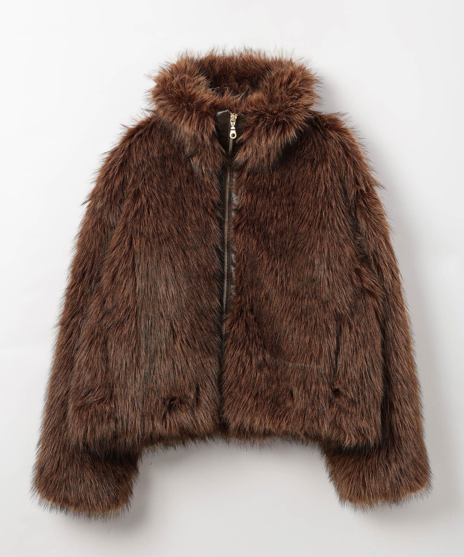 【ベイフロー/BAYFLOW】の【EF(エフ)】エコファージャケット(WOMEN) インテリア・キッズ・メンズ・レディースファッション・服の通販 founy(ファニー) 　ファッション　Fashion　レディースファッション　Fashion for Women　アウター　Coat / Outerwear Collection　レディースジャケット・軽アウター　Jackets　おすすめ　Recommended / Our Picks　ギャザー　Gathered, Ruffled　シンプル　Simple, Minimal　スタンド　Stand Collar, Upright Stand　トレンド　Trend, Trending Now　フレア　Flare, Flared　ミックス　Mix, Mixed Style　ブラウン|ID: prp329100004832401 ipo3291000000035187792