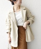 【シップス フォー ウィメン/SHIPS】のSHIPS any 洗濯機可能 ダンボール コクーン テーラード ミディ コート 人気、トレンドファッション・服の通販 founy(ファニー) ファッション Fashion レディースファッション Fashion for Women アウター Coat / Outerwear Collection コート・ロングコート・ピーコート Long Coats, Peacoats & More 洗える Machine Washable コクーン Cocoon, Cocoon Silhouette シンプル Simple, Minimal テーラード Tailored, Tailored Fit フレア Flare, Flared 羽織 Haori, Light Jacket ミドル Middle Length, Mid Height おすすめ Recommended / Our Picks 2025年 2025 2025-2026秋冬・A/W Autumn/Winter 2025–26 AW25–26 thumbnail ベージュ|ID: prp329100004832403 ipo3291000000035187809