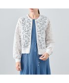 【アナイ/ANAYI】のレースブルゾン 人気、トレンドファッション・服の通販 founy(ファニー) ファッション Fashion レディースファッション Fashion for Women アウター Coat / Outerwear Collection ブルゾンジャケット・スポーティアウター Blouson Jackets スマート Smart, Elegant ブルゾン Blouson, Bomber Jacket リブニット Rib Knit, Ribbed Knit レース Lace, Lace Fabric ロング Long, Long-Length 再入荷 Restock / Back in Stock 夏 Summer thumbnail off white|ID: prp329100004832405 ipo3291000000035187822