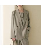 【ビューティ&ユース ユナイテッドアローズ/BEAUTY&YOUTH / UNITED ARROWS】の2ボタン ダブルジャケット 吸水速乾 防シワ UV 人気、トレンドファッション・服の通販 founy(ファニー) ファッション Fashion レディースファッション Fashion for Women アウター Coat / Outerwear Collection レディースジャケット・軽アウター Jackets インナー Innerwear 洗える Machine Washable 吸水 Absorbent, Quick-Dry シンプル Simple, Minimal ジャケット Jacket, Outerwear セットアップ Set-Up, Coordinated Outfit ダブル Double, Double-Breasted ツイル Twist, Twisted Detail ドレープ Drape, Draping Fabric バランス Balance, Style Balance フォーマル Formal, Dressy プリント Print, Printed Pattern ベスト Vest, Waistcoat メランジ Melange, Mixed Yarn ワイド Wide, Wide Fit おすすめ Recommended / Our Picks セレモニー Ceremony ビジネス 仕事 通勤 Business / Work / Commuting thumbnail BEIGE|ID: prp329100004832417 ipo3291000000035187990