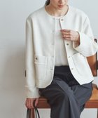 【アーバンリサーチ/URBAN RESEARCH】のノーカラーツイードジャケット 人気、トレンドファッション・服の通販 founy(ファニー) ファッション Fashion レディースファッション Fashion for Women アウター Coat / Outerwear Collection レディースジャケット・軽アウター Jackets インナー Innerwear コンパクト Compact, Small Size ジャケット Jacket, Outerwear ツイード Twill, Twill Weave デニム Denim, Jeans Material バランス Balance, Style Balance ベーシック Basic, Essential ミックス Mix, Mixed Style S/S・春夏 SS, Spring/Summer, Warm Season 夏 Summer エレガント 上品 Elegant 2026年 2026 thumbnail オフホワイト|ID: prp329100004832422 ipo3291000000035188034