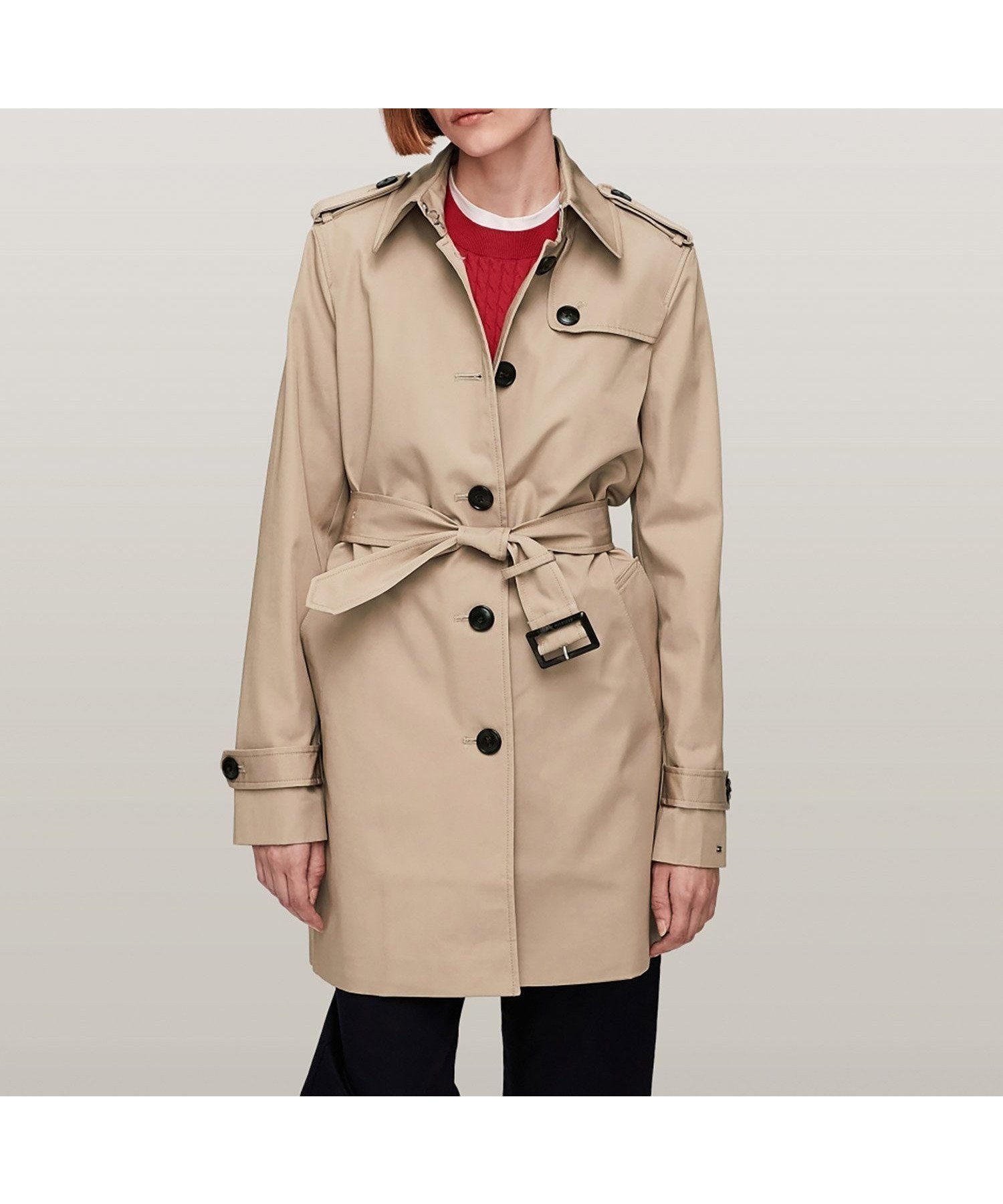 【トミーヒルフィガー/TOMMY HILFIGER】のトレンチコートウィズデタッチャブルライナー インテリア・キッズ・メンズ・レディースファッション・服の通販 founy(ファニー) 　ファッション　Fashion　レディースファッション　Fashion for Women　アウター　Coat / Outerwear Collection　コート・ロングコート・ピーコート　Long Coats, Peacoats & More　トレンチコート / 春秋の定番アウター　Trench Coats　アメリカン　American Style　キルティング　Quilted, Quilting　クラシック　Classic, Timeless Style　ゴルフ　Golf　ストライプ　Stripe, Striped Pattern　デニム　Denim, Jeans Material　モダン　Modern, Contemporary　ライナー　Liner, Inner Layer　人気　Popular, Best Seller　ベージュAEG|ID: prp329100004832427 ipo3291000000035188083