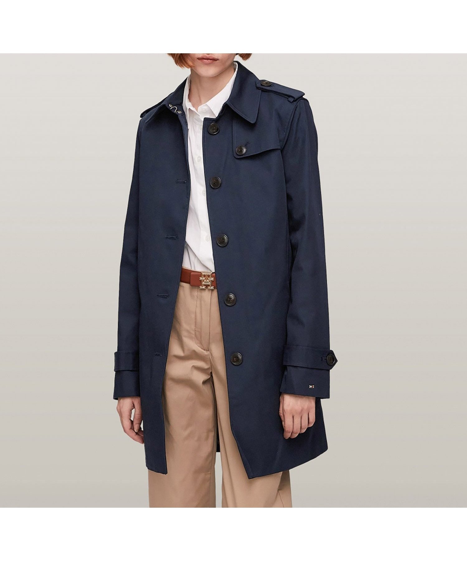 【トミーヒルフィガー/TOMMY HILFIGER】のトレンチコートウィズデタッチャブルライナー インテリア・キッズ・メンズ・レディースファッション・服の通販 founy(ファニー) 　ファッション　Fashion　レディースファッション　Fashion for Women　アウター　Coat / Outerwear Collection　コート・ロングコート・ピーコート　Long Coats, Peacoats & More　トレンチコート / 春秋の定番アウター　Trench Coats　アメリカン　American Style　キルティング　Quilted, Quilting　クラシック　Classic, Timeless Style　ゴルフ　Golf　ストライプ　Stripe, Striped Pattern　デニム　Denim, Jeans Material　モダン　Modern, Contemporary　ライナー　Liner, Inner Layer　人気　Popular, Best Seller　ネイビーDW5|ID: prp329100004832427 ipo3291000000035188084