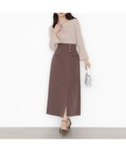 【プロポーション ボディドレッシング/PROPORTION BODY DRESSING】のアシメ釦ナロースカート 25AW 人気、トレンドファッション・服の通販 founy(ファニー) ファッション Fashion レディースファッション Fashion for Women スカート Skirts 2025年 2025 2025-2026秋冬・A/W Autumn/Winter 2025–26 AW25–26 おすすめ Recommended / Our Picks アシンメトリー Asymmetrical Style ジャケット Jacket, Outerwear ツイード Twill, Twill Weave パターン Pattern, Design Print フロント Front, Front Design ラップ Wrap, Wrap Design thumbnail ブラウン|ID: prp329100004832429 ipo3291000000035188093