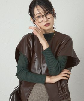 【キャスト/CAST】の【着回し抜群】レザーライクジレ 人気、トレンドファッション・服の通販 founy(ファニー) ファッション Fashion レディースファッション Fashion for Women アウター Coat / Outerwear Collection トップス・カットソー Cut & Sew Tops ベスト&ジレ / 重ね着スタイル Vests & Gilets インナー Innerwear ヴィンテージ Vintage Style 春 Spring 秋 Autumn コーティング Coating, Coated Finish ストレッチ Stretch, Stretchy Fabric パターン Pattern, Design Print フェイクレザー Faux Leather, PU Leather フォルム Silhouette, Form リアル Real, Realistic 冬 Winter / This Winter A/W・秋冬 Autumn/Winter おすすめ Recommended / Our Picks エレガント 上品 Elegant |ID:prp329100004832431