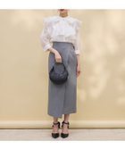 【スウィングル/Swingle】の【日本製】ラップデザインタイトスカート 人気、トレンドファッション・服の通販 founy(ファニー) ファッション Fashion レディースファッション Fashion for Women スカート Skirts アシンメトリー Asymmetrical Style ショート Short, Short Length シルバー Silver, Metallic Silver シンプル Simple, Minimal 日本製 Made In Japan thumbnail ライトグレー|ID: prp329100004832434 ipo3291000000035188125