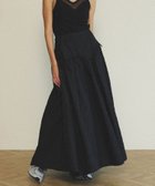 【メゾンスペシャル/MAISON SPECIAL】のJacquard Narrow Belt Volume Silhouette Skirt 人気、トレンドファッション・服の通販 founy(ファニー) ファッション Fashion レディースファッション Fashion for Women スカート Skirts エアリー Airy Texture ガーリー Girly, Feminine Style シアー Sheer, See-Through スニーカー Sneakers, Trainers セットアップ Set-Up, Coordinated Outfit マキシ Maxi, Full Length ラグジュアリー Luxury, Elegant エレガント 上品 Elegant 春 Spring thumbnail BLK|ID: prp329100004832437 ipo3291000000035188173
