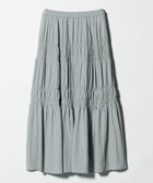 【ビューティ&ユース ユナイテッドアローズ/BEAUTY&YOUTH / UNITED ARROWS】のレーヨンブレンド シャーリング ロングスカート 人気、トレンドファッション・服の通販 founy(ファニー) ファッション Fashion レディースファッション Fashion for Women スカート Skirts ロングスカート Long Skirts / Maxi & Midi Skirts 春 Spring シャーリング Shirring, Ruched ジャケット Jacket, Outerwear フェミニン Feminine, Girly リラックス Relax, Relaxed Fit ロング Long, Long-Length S/S・春夏 SS, Spring/Summer, Warm Season おすすめ Recommended / Our Picks 夏 Summer エレガント 上品 Elegant thumbnail LT.GRAY|ID: prp329100004832440 ipo3291000000035188192