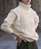 【ガール/GIRL】のタートルネック ケーブルニット プルオーバー 人気、トレンドファッション・服の通販 founy(ファニー) ファッション Fashion レディースファッション Fashion for Women トップス・カットソー Cut & Sew Tops ニット Knit Tops & Sweaters カジュアルプルオーバー・ニットトップス Pullovers & Knit Tops / Casual Pullovers タートルネック・ハイネックトップス Turtlenecks & High-Neck Tops 秋 Autumn タートル Turtleneck, Turtle Collar タートルネック Turtleneck, High Neck バランス Balance, Style Balance ベーシック Basic, Essential 冬 Winter / This Winter 再入荷 Restock / Back in Stock エレガント 上品 Elegant thumbnail IV|ID: prp329100004832441 ipo3291000000035188204