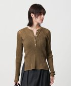 【ビューティ&ユース ユナイテッドアローズ/BEAUTY&YOUTH / UNITED ARROWS】のアルパカブレンド ランダムリブ ヘンリーネックプルオーバー 人気、トレンドファッション・服の通販 founy(ファニー) ファッション Fashion レディースファッション Fashion for Women トップス・カットソー Cut & Sew Tops カジュアルプルオーバー・ニットトップス Pullovers & Knit Tops / Casual Pullovers インナー Innerwear カーディガン Cardigan, Knitwear コンパクト Compact, Small Size シアー Sheer, See-Through ジャケット Jacket, Outerwear スリット Slit, Slit Detail ランダム Random, Irregular リラックス Relax, Relaxed Fit ワイド Wide, Wide Fit エレガント 上品 Elegant thumbnail OLIVE|ID: prp329100004832458 ipo3291000000035188356