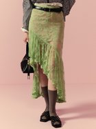 【リリーブラウン/Lily Brown】のレイヤードレーススカート 人気、トレンドファッション・服の通販 founy(ファニー) ファッション Fashion レディースファッション Fashion for Women スカート Skirts おすすめ Recommended / Our Picks アシンメトリー Asymmetrical Style インナー Innerwear スマート Smart, Elegant スリット Slit, Slit Detail デニム Denim, Jeans Material トレンド Trend, Trending Now フレア Flare, Flared フロント Front, Front Design ペチコート Petticoat, Underskirt レース Lace, Lace Fabric ヴィンテージ Vintage Style エレガント 上品 Elegant thumbnail GRN[024]|ID: prp329100004832461 ipo3291000000035188393