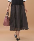 【リフレクト/Reflect】の【秋映え/華やかな揺れ感】ワッシャー加工タックフレアロングスカート 人気、トレンドファッション・服の通販 founy(ファニー) ファッション Fashion レディースファッション Fashion for Women スカート Skirts ロングスカート Long Skirts / Maxi & Midi Skirts アシンメトリー Asymmetrical Style スマート Smart, Elegant フレア Flare, Flared ポケット Pocket, Pocket Detail ロング Long, Long-Length ワッシャー Washer, Crinkled Finish 秋 Autumn thumbnail ブラック|ID: prp329100004832467 ipo3291000000035188500