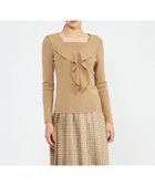 【エポカ/EPOCA】のドレープカラーニット プルオーバー 人気、トレンドファッション・服の通販 founy(ファニー) ファッション Fashion レディースファッション Fashion for Women トップス・カットソー Cut & Sew Tops ニット Knit Tops & Sweaters カジュアルプルオーバー・ニットトップス Pullovers & Knit Tops / Casual Pullovers おすすめ Recommended / Our Picks インナー Innerwear エレガント 上品 Elegant ジャケット Jacket, Outerwear ドレープ Drape, Draping Fabric ラッフル Ruffle, Frill 冬 Winter / This Winter 春 Spring 秋 Autumn thumbnail キャメル|ID: prp329100004832474 ipo3291000000035188606