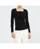 【エポカ/EPOCA】のドレープカラーニット プルオーバー 人気、トレンドファッション・服の通販 founy(ファニー) ファッション Fashion レディースファッション Fashion for Women トップス・カットソー Cut & Sew Tops ニット Knit Tops & Sweaters カジュアルプルオーバー・ニットトップス Pullovers & Knit Tops / Casual Pullovers おすすめ Recommended / Our Picks インナー Innerwear エレガント 上品 Elegant ジャケット Jacket, Outerwear ドレープ Drape, Draping Fabric ラッフル Ruffle, Frill 冬 Winter / This Winter 春 Spring 秋 Autumn thumbnail 黒|ID: prp329100004832474 ipo3291000000035188610