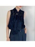 【スナイデル/SNIDEL】のノースリボウタイブラウス 人気、トレンドファッション・服の通販 founy(ファニー) ファッション Fashion レディースファッション Fashion for Women トップス・カットソー Cut & Sew Tops シャツ・ブラウス・オフィスカジュアル Elegant Blouses & Button-Ups インナー Innerwear スペシャル Special, Limited Edition スマート Smart, Elegant フェミニン Feminine, Girly フロント Front, Front Design ループ Loop, Loop Knit エレガント 上品 Elegant thumbnail NVY[089]|ID: prp329100004832476 ipo3291000000035188637