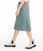 【エーグル/AIGLE】のUVカット 撥水 ストラップ 裾スリットスカート ダークグリーン|ID: prp329100004832482 ipo3291000000035188709