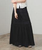 【ビームス ウイメン/BEAMS】の【9/25新規値下げ】【ロング丈/マキシ丈/モノトーン/ワントーンコーデ/25AW】レース キリカエ ティアード スカート 人気、トレンドファッション・服の通販 founy(ファニー) ファッション Fashion レディースファッション Fashion for Women スカート Skirts ティアードスカート Tiered Skirts ダブル Double, Double-Breasted ティアード Tiered, Tiered Style ティアードスカート Tiered Skirt, Flounced Skirt バランス Balance, Style Balance フェミニン Feminine, Girly ポケット Pocket, Pocket Detail マキシ Maxi, Full Length モノトーン Monotone, Black and White レース Lace, Lace Fabric ロング Long, Long-Length エレガント 上品 Elegant thumbnail BLACK|ID: prp329100004832496 ipo3291000000035188875