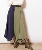 【オズモーシス/OSMOSIS】のハンカチーフヘムスカート 人気、トレンドファッション・服の通販 founy(ファニー) ファッション Fashion レディースファッション Fashion for Women スカート Skirts インナー Innerwear ハンカチ Handkerchief, Hanky ヘムライン Hemline, Bottom Cut 再入荷 Restock / Back in Stock A/W・秋冬 Autumn/Winter thumbnail KHAKI×NAVY|ID: prp329100004832498 ipo3291000000035188885