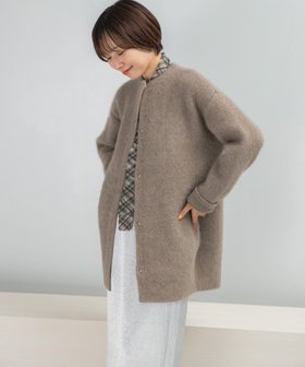 【アーバンリサーチ ロッソ/URBAN RESEARCH ROSSO】のELENDEEK CREW-NECK RACCOON MIX WCARDIGAN 人気、トレンドファッション・服の通販 founy(ファニー) ファッション Fashion レディースファッション Fashion for Women トップス・カットソー Cut & Sew Tops カーディガン・羽織り Layered Style Cardigans 2025年 2025 2025-2026秋冬・A/W Autumn/Winter 2025–26 AW25–26 冬 Winter / This Winter エレガント 上品 Elegant A/W・秋冬 Autumn/Winter |ID:prp329100004832501