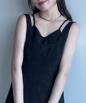 【ジュノア/JUNOAH】のレイヤード風ジャガードワンピース 人気、トレンドファッション・服の通販 founy(ファニー) ファッション Fashion レディースファッション Fashion for Women ワンピース Dresses |ID:prp329100004832517