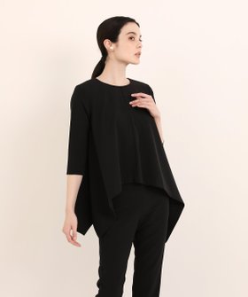 【マーリエ ル カセット/Maglie le cassetto】の《M Maglie le cassetto》アシメトリーブラウス 人気、トレンドファッション・服の通販 founy(ファニー) ファッション Fashion レディースファッション Fashion for Women トップス・カットソー Cut & Sew Tops シャツ・ブラウス・オフィスカジュアル Elegant Blouses & Button-Ups ストレッチ Stretch, Stretchy Fabric セットアップ Set-Up, Coordinated Outfit チュニック Tunic, Long Top フレア Flare, Flared フロント Front, Front Design ボトム Bottoms, Lower Wear おすすめ Recommended / Our Picks エレガント 上品 Elegant 卒業式 Graduation Ceremony |ID:prp329100004832520