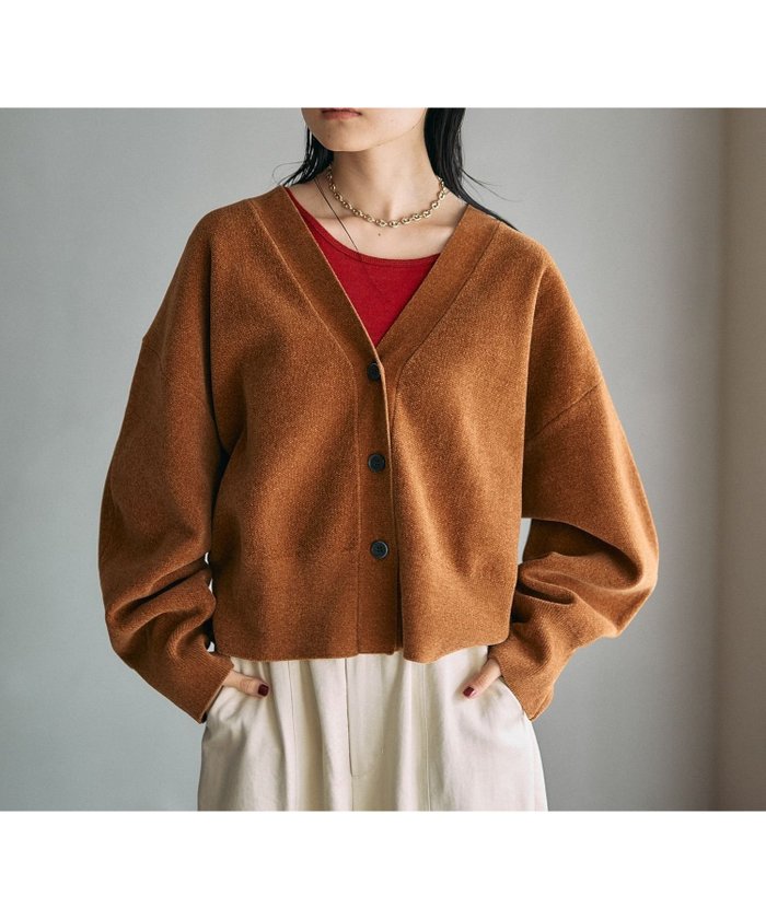 【レプシィム ローリーズファーム/LEPSIM LOWRYS FARM】の12ゲージモールVカーディガン インテリア・キッズ・メンズ・レディースファッション・服の通販 founy(ファニー) https://founy.com/ ファッション Fashion レディースファッション Fashion for Women トップス・カットソー Cut & Sew Tops カーディガン・羽織り Layered Style Cardigans おすすめ Recommended / Our Picks カーディガン Cardigan, Knitwear スラックス Slacks, Dress Pants バランス Balance, Style Balance フォルム Silhouette, Form |ID: prp329100004832546 ipo3291000000035189527