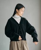 【レプシィム ローリーズファーム/LEPSIM LOWRYS FARM】の12ゲージモールVカーディガン ブラック09|ID: prp329100004832546 ipo3291000000035189529