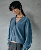 【レプシィム ローリーズファーム/LEPSIM LOWRYS FARM】の12ゲージモールVカーディガン ブルー83|ID: prp329100004832546 ipo3291000000035189535