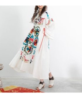 【アミナコレクション/Amina Collection】の【チャイハネ】エルジャン刺繍ワンピース 人気、トレンドファッション・服の通販 founy(ファニー) ファッション Fashion レディースファッション Fashion for Women ワンピース Dresses |ID:prp329100004832550