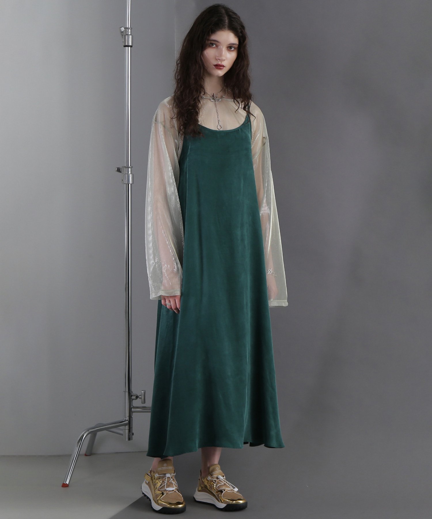 【ローズバッド/ROSE BUD】のスリップワンピース インテリア・キッズ・メンズ・レディースファッション・服の通販 founy(ファニー) 　ファッション　Fashion　レディースファッション　Fashion for Women　ワンピース　Dresses　インナー　Innerwear　エレガント 上品　Elegant　サンダル　Sandals, Summer Shoes　ショルダー　Shoulder, Shoulder Strap　シンプル　Simple, Minimal　スニーカー　Sneakers, Trainers　ドレス　Dress, One-Piece　ビッグ　Big, Oversized　ロング　Long, Long-Length　再入荷　Restock / Back in Stock　おすすめ　Recommended / Our Picks　夏　Summer　GREEN|ID: prp329100004832572 ipo3291000000035189674