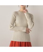 【ドロワット ロートレアモン/Droite Lautreamont】の【新色追加】袖ボタンランダムリブニット≪手洗い可能≫ 人気、トレンドファッション・服の通販 founy(ファニー) ファッション Fashion レディースファッション Fashion for Women トップス・カットソー Cut & Sew Tops ニット Knit Tops & Sweaters イエロー Yellow インナー Innerwear 秋 Autumn トレンド Trend, Trending Now 長袖 Long Sleeve, Full Sleeve ハイネック High Neck, Mock Neck フェミニン Feminine, Girly ベーシック Basic, Essential メタル Metal, Metal Parts 無地 Plain, Solid Color ランダム Random, Irregular A/W・秋冬 Autumn/Winter 2025年 2025 2025-2026秋冬・A/W Autumn/Winter 2025–26 AW25–26 thumbnail アイボリー|ID: prp329100004832576 ipo3291000000035189699