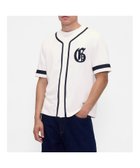 【ギャップ/GAP】のバーシティスタイルGAPロゴ ベースボール ジャージTシャツ 人気、トレンドファッション・服の通販 founy(ファニー) ファッション Fashion レディースファッション Fashion for Women トップス・カットソー Cut & Sew Tops シャツ・ブラウス・オフィスカジュアル Elegant Blouses & Button-Ups ロングTシャツ・Tシャツ Longline T-Shirts & Tees おすすめ Recommended / Our Picks ストライプ Stripe, Striped Pattern ストレート Straight, Straight Cut スポーツ Sports, Activewear フィット Fit, Slim Fit フロント Front, Front Design リラックス Relax, Relaxed Fit 半袖 Short Sleeve, Half Sleeve thumbnail NEW_OFF_WHITE|ID: prp329100004832594 ipo3291000000035189780