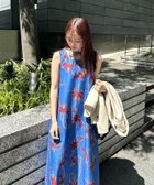 【ローズバッド/ROSE BUD】のFLOWER PRINT DRESS 人気、トレンドファッション・服の通販 founy(ファニー) ファッション Fashion レディースファッション Fashion for Women ワンピース Dresses フォーマル・パーティードレス・結婚式用ドレス Elegant & Casual Dresses アクセサリー Fashion Accessories インド Indian Textile オレンジ Orange スカーフ Scarf, Neckwear スクエア Square, Square Shape ストレート Straight, Straight Cut デコルテ Décolleté, Neckline 手描き Hand-Drawn, Illustrated 時計 Watch, Wristwatch ネップ Nepp, Slub Yarn フラワー Flower, Floral プリント Print, Printed Pattern ベーシック Basic, Essential 再入荷 Restock / Back in Stock おすすめ Recommended / Our Picks 夏 Summer thumbnail BLUE|ID: prp329100004832602 ipo3291000000035189812