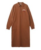 【ミルクフェド/MILKFED.】のHALF ZIP DRESS BROWN|ID: prp329100004832634 ipo3291000000035190008