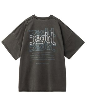 【エックスガール/X-girl】のOVER PRINT MILLS LOGO S/S BIG TEE DRESS 人気、トレンドファッション・服の通販 founy(ファニー) ファッション Fashion レディースファッション Fashion for Women ワンピース Dresses フォーマル・パーティードレス・結婚式用ドレス Elegant & Casual Dresses グラフィック Graphic, Graphic Design ジーンズ Jeans, Denim Pants フロント Front, Front Design プリント Print, Printed Pattern 半袖 Short Sleeve, Half Sleeve ロング Long, Long-Length ワンポイント One Point, Statement Accent S/S・春夏 SS, Spring/Summer, Warm Season おすすめ Recommended / Our Picks 夏 Summer |ID:prp329100004832641