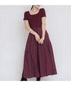 【ノエラ/Noela】のタフタドッキングニットワンピース ボルドー|ID: prp329100004832699 ipo3291000000035190996