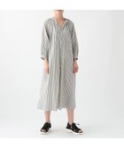 【アフタヌーンティー リビング/Afternoon Tea LIVING】のストライプスキッパーワンピース 人気、トレンドファッション・服の通販 founy(ファニー) ファッション Fashion レディースファッション Fashion for Women ワンピース Dresses おすすめ Recommended / Our Picks サンダル Sandals, Summer Shoes スキッパー Skipper, Open Collar ストライプ Stripe, Striped Pattern チュニック Tunic, Long Top ランダム Random, Irregular thumbnail ブラック|ID: prp329100004832700 ipo3291000000035191038