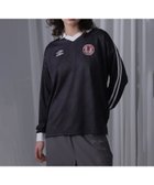 【ローズバッド/ROSE BUD】のUMBRO ロングスリーブゲームシャツ 人気、トレンドファッション・服の通販 founy(ファニー) ファッション Fashion レディースファッション Fashion for Women トップス・カットソー Cut & Sew Tops シャツ・ブラウス・オフィスカジュアル Elegant Blouses & Button-Ups サッカー Seersucker, Summer Fabric スポーツ Sports, Activewear パッチ Patch, Appliqué ベーシック Basic, Essential 再入荷 Restock / Back in Stock おすすめ Recommended / Our Picks thumbnail BLACK|ID: prp329100004832703 ipo3291000000035191067