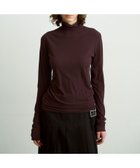 【ビショップ/Bshop】のコットンシアージャージー ハイネック長袖Tシャツ WOMEN 人気、トレンドファッション・服の通販 founy(ファニー) ファッション Fashion レディースファッション Fashion for Women トップス・カットソー Cut & Sew Tops シャツ・ブラウス・オフィスカジュアル Elegant Blouses & Button-Ups ロングTシャツ・Tシャツ Longline T-Shirts & Tees インナー Innerwear シンプル Simple, Minimal ハイネック High Neck, Mock Neck フィット Fit, Slim Fit レギュラー Regular, Standard Fit A/W・秋冬 Autumn/Winter 長袖 Long Sleeve, Full Sleeve thumbnail DKBROWN|ID: prp329100004832706 ipo3291000000035191092